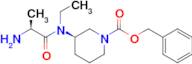 (R)-3-[((S)-2-Amino-propionyl)-ethyl-amino]-piperidine-1-carboxylic acid benzyl ester