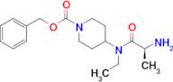 4-[((S)-2-Amino-propionyl)-ethyl-amino]-piperidine-1-carboxylic acid benzyl ester