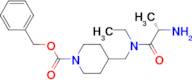 4-{[((S)-2-Amino-propionyl)-ethyl-amino]-methyl}-piperidine-1-carboxylic acid benzyl ester