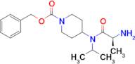 4-[((S)-2-Amino-propionyl)-isopropyl-amino]-piperidine-1-carboxylic acid benzyl ester