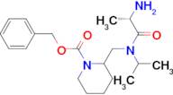 2-{[((S)-2-Amino-propionyl)-isopropyl-amino]-methyl}-piperidine-1-carboxylic acid benzyl ester