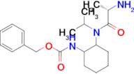 {2-[((S)-2-Amino-propionyl)-isopropyl-amino]-cyclohexyl}-carbamic acid benzyl ester