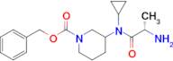 3-[((S)-2-Amino-propionyl)-cyclopropyl-amino]-piperidine-1-carboxylic acid benzyl ester