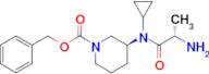 (S)-3-[((S)-2-Amino-propionyl)-cyclopropyl-amino]-piperidine-1-carboxylic acid benzyl ester