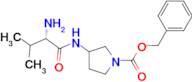 3-((S)-2-Amino-3-methyl-butyrylamino)-pyrrolidine-1-carboxylic acid benzyl ester