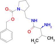 2-[((S)-2-Amino-3-methyl-butyrylamino)-methyl]-pyrrolidine-1-carboxylic acid benzyl ester