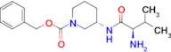 (S)-3-((R)-2-Amino-3-methyl-butyrylamino)-piperidine-1-carboxylic acid benzyl ester