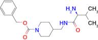 4-[((S)-2-Amino-3-methyl-butyrylamino)-methyl]-piperidine-1-carboxylic acid benzyl ester