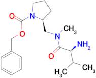 (S)-2-{[((S)-2-Amino-3-methyl-butyryl)-methyl-amino]-methyl}-pyrrolidine-1-carboxylic acid benzyl …