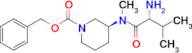 (S)-3-[((R)-2-Amino-3-methyl-butyryl)-methyl-amino]-piperidine-1-carboxylic acid benzyl ester