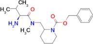 2-{[((S)-2-Amino-3-methyl-butyryl)-methyl-amino]-methyl}-piperidine-1-carboxylic acid benzyl ester