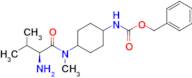 {4-[((S)-2-Amino-3-methyl-butyryl)-methyl-amino]-cyclohexyl}-carbamic acid benzyl ester