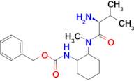 {2-[((S)-2-Amino-3-methyl-butyryl)-methyl-amino]-cyclohexyl}-carbamic acid benzyl ester