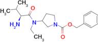 3-[((S)-2-Amino-3-methyl-butyryl)-ethyl-amino]-pyrrolidine-1-carboxylic acid benzyl ester