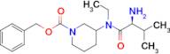 3-[((S)-2-Amino-3-methyl-butyryl)-ethyl-amino]-piperidine-1-carboxylic acid benzyl ester