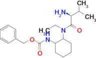 {2-[((S)-2-Amino-3-methyl-butyryl)-ethyl-amino]-cyclohexyl}-carbamic acid benzyl ester