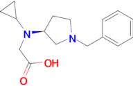 [((S)-1-Benzyl-pyrrolidin-3-yl)-cyclopropyl-amino]-acetic acid