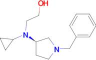 2-[((R)-1-Benzyl-pyrrolidin-3-yl)-cyclopropyl-amino]-ethanol