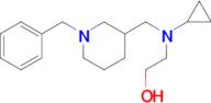 2-[(1-Benzyl-piperidin-3-ylmethyl)-cyclopropyl-amino]-ethanol