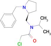 N-((S)-1-Benzyl-pyrrolidin-2-ylmethyl)-2-chloro-N-isopropyl-acetamide