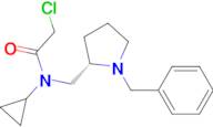 N-((S)-1-Benzyl-pyrrolidin-2-ylmethyl)-2-chloro-N-cyclopropyl-acetamide