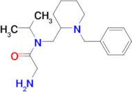 2-Amino-N-(1-benzyl-piperidin-2-ylmethyl)-N-isopropyl-acetamide