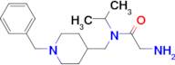 2-Amino-N-(1-benzyl-piperidin-4-ylmethyl)-N-isopropyl-acetamide