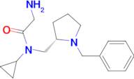 2-Amino-N-((S)-1-benzyl-pyrrolidin-2-ylmethyl)-N-cyclopropyl-acetamide