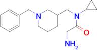 2-Amino-N-(1-benzyl-piperidin-3-ylmethyl)-N-cyclopropyl-acetamide