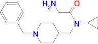 2-Amino-N-(1-benzyl-piperidin-4-ylmethyl)-N-cyclopropyl-acetamide