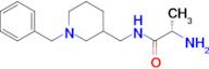 (S)-2-Amino-N-(1-benzyl-piperidin-3-ylmethyl)-propionamide