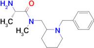 (S)-2-Amino-N-(1-benzyl-piperidin-2-ylmethyl)-N-methyl-propionamide