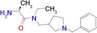 (S)-2-Amino-N-(1-benzyl-pyrrolidin-3-ylmethyl)-N-ethyl-propionamide