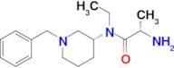 (S)-2-Amino-N-((R)-1-benzyl-piperidin-3-yl)-N-ethyl-propionamide