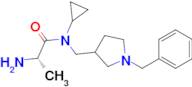 (S)-2-Amino-N-(1-benzyl-pyrrolidin-3-ylmethyl)-N-cyclopropyl-propionamide