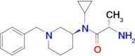 (S)-2-Amino-N-((S)-1-benzyl-piperidin-3-yl)-N-cyclopropyl-propionamide