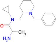 (S)-2-Amino-N-(1-benzyl-piperidin-2-ylmethyl)-N-cyclopropyl-propionamide