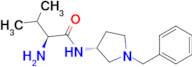 (S)-2-Amino-N-((R)-1-benzyl-pyrrolidin-3-yl)-3-methyl-butyramide