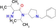 (S)-2-Amino-N-((R)-1-benzyl-pyrrolidin-3-yl)-N-isopropyl-3-methyl-butyramide