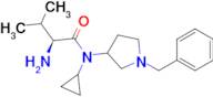 (S)-2-Amino-N-(1-benzyl-pyrrolidin-3-yl)-N-cyclopropyl-3-methyl-butyramide