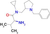 (S)-2-Amino-N-(1-benzyl-pyrrolidin-2-ylmethyl)-N-cyclopropyl-3-methyl-butyramide