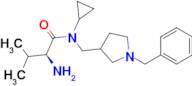 (S)-2-Amino-N-(1-benzyl-pyrrolidin-3-ylmethyl)-N-cyclopropyl-3-methyl-butyramide