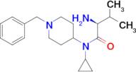 (S)-2-Amino-N-(1-benzyl-piperidin-4-yl)-N-cyclopropyl-3-methyl-butyramide