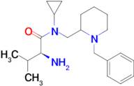 (S)-2-Amino-N-(1-benzyl-piperidin-2-ylmethyl)-N-cyclopropyl-3-methyl-butyramide