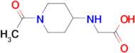 (1-Acetyl-piperidin-4-ylamino)-acetic acid