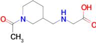 2-(((1-Acetylpiperidin-3-yl)methyl)amino)acetic acid