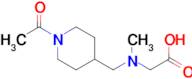 [(1-Acetyl-piperidin-4-ylmethyl)-methyl-amino]-acetic acid