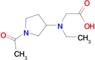 [(1-Acetyl-pyrrolidin-3-yl)-ethyl-amino]-acetic acid