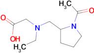 [(1-Acetyl-pyrrolidin-2-ylmethyl)-ethyl-amino]-acetic acid