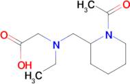 [(1-Acetyl-piperidin-2-ylmethyl)-ethyl-amino]-acetic acid